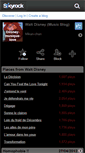 Mobile Screenshot of diisney-musique-love.skyrock.com