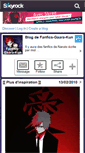 Mobile Screenshot of fanfics-gaara-kun.skyrock.com