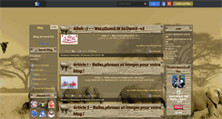 Desktop Screenshot of meco123.skyrock.com