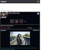 Tablet Screenshot of annakomoraofficiel.skyrock.com