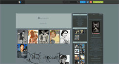 Desktop Screenshot of j-etais-innocente.skyrock.com