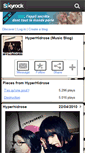 Mobile Screenshot of hyperhidrose.skyrock.com