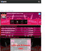 Tablet Screenshot of african-winners1995.skyrock.com