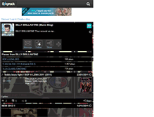 Tablet Screenshot of billy-brillantine.skyrock.com