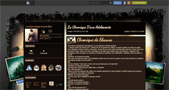 Desktop Screenshot of la-chronique-d-une-fille.skyrock.com