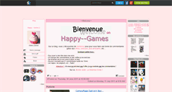 Desktop Screenshot of happy--games.skyrock.com
