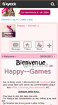 Mobile Screenshot of happy--games.skyrock.com