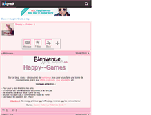 Tablet Screenshot of happy--games.skyrock.com