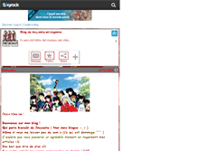 Tablet Screenshot of inuyasha-eii-kagome.skyrock.com