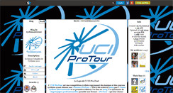 Desktop Screenshot of cyclisme2010uci.skyrock.com