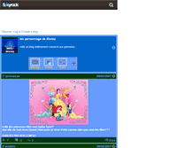 Tablet Screenshot of amis-disney.skyrock.com