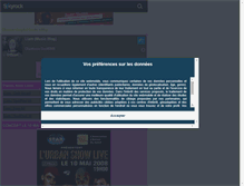Tablet Screenshot of liam-officiel.skyrock.com