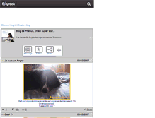 Tablet Screenshot of amour-de-chien.skyrock.com