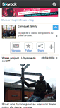 Mobile Screenshot of cymru2008.skyrock.com