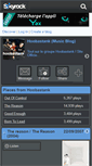 Mobile Screenshot of hoobastank-1.skyrock.com