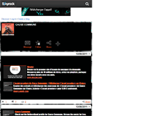 Tablet Screenshot of causecommune1.skyrock.com