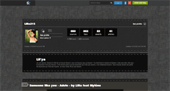 Desktop Screenshot of lilia215.skyrock.com