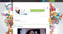Desktop Screenshot of malyxx.skyrock.com