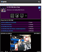 Tablet Screenshot of djfirstime.skyrock.com