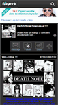 Mobile Screenshot of death-l-note.skyrock.com