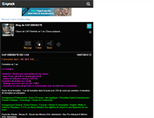 Tablet Screenshot of cap-ebeniste.skyrock.com