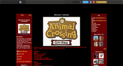 Desktop Screenshot of monbloganimalcrossing.skyrock.com