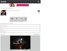 Tablet Screenshot of chris-breezy-x.skyrock.com