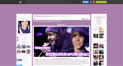 Desktop Screenshot of justinxbieberxfiction-x.skyrock.com