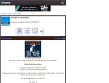 Tablet Screenshot of ecuries-stchristophe.skyrock.com