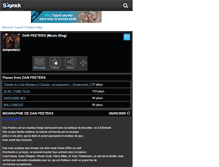 Tablet Screenshot of danpeeters2.skyrock.com