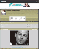 Tablet Screenshot of chris-mae-01.skyrock.com