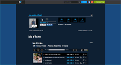 Desktop Screenshot of mc-tecko-officiel.skyrock.com