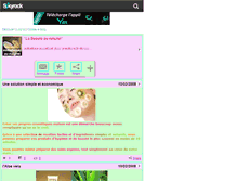 Tablet Screenshot of esthetique-au-naturel.skyrock.com