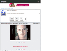 Tablet Screenshot of colin-firth13.skyrock.com