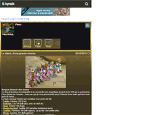 Tablet Screenshot of flex-dofus.skyrock.com