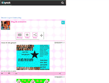 Tablet Screenshot of andrea-kim.skyrock.com