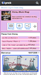 Mobile Screenshot of disneyland-mania-music.skyrock.com