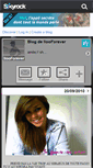 Mobile Screenshot of ilooforever.skyrock.com