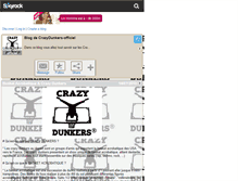 Tablet Screenshot of crazydunkers-officiel.skyrock.com