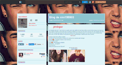Desktop Screenshot of nini199903.skyrock.com