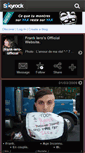 Mobile Screenshot of frank-iero-official.skyrock.com