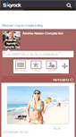 Mobile Screenshot of amelie-neten-compte-fan.skyrock.com