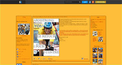 Desktop Screenshot of cyclisme-lux.skyrock.com