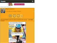 Tablet Screenshot of cyclisme-lux.skyrock.com