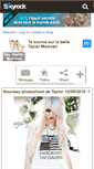 Mobile Screenshot of hey-taylor-momsen.skyrock.com