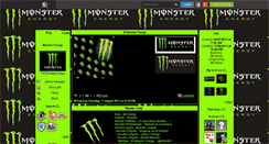Desktop Screenshot of m-monster-energy.skyrock.com