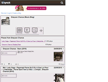 Tablet Screenshot of greyson-chance-music.skyrock.com