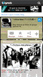 Mobile Screenshot of fiction-alicenine.skyrock.com