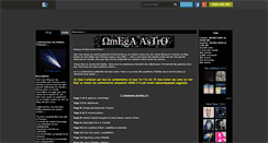 Desktop Screenshot of omega-astro.skyrock.com