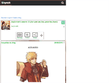 Tablet Screenshot of fanfic-naruto.skyrock.com